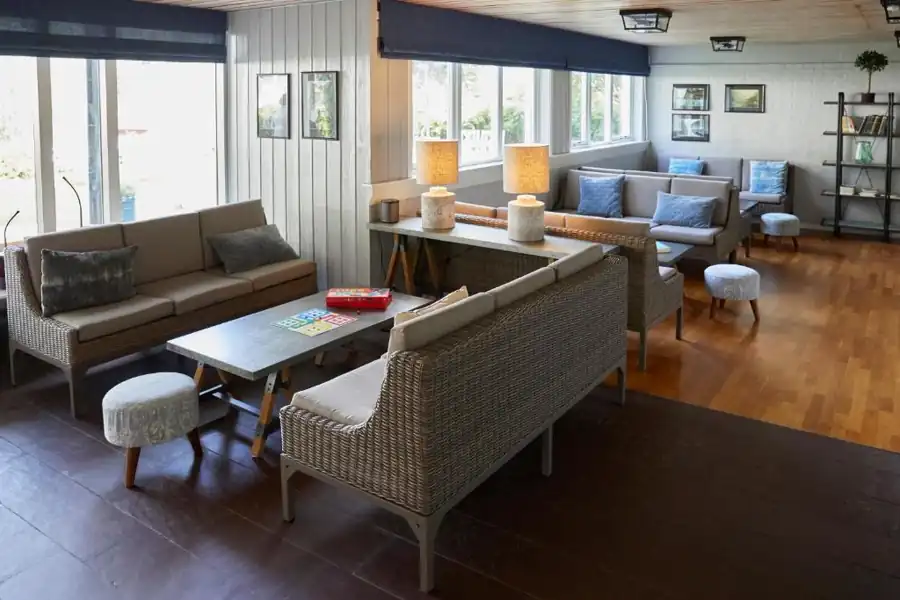 Guest lounge at Heimly Pensjonat
